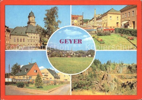 Geyer Rathaus Thumer Strasse Karl- Marx- Plat