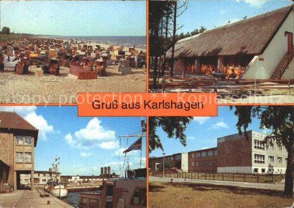 Karlshagen Strand Fischereihafen
