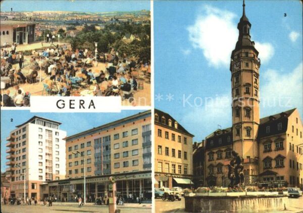 Gera TerrassenCafe Osterstein Strasse der Re