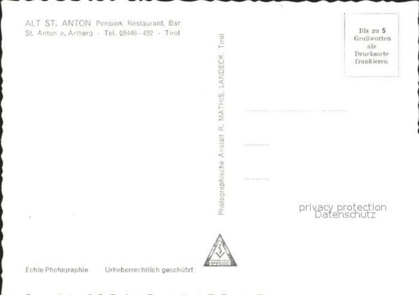 St Anton Arlberg Pension Restaurant Bar – Bild 2