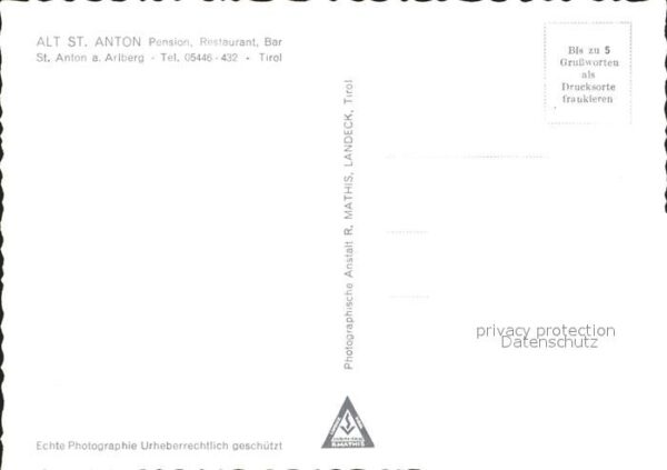 St Anton Arlberg Pension Restaurant Bar – Bild 2