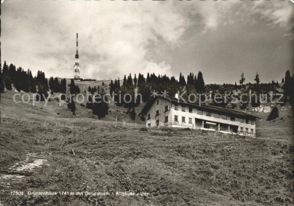 Allgaeu Region Grüntenhaus Sendeturm