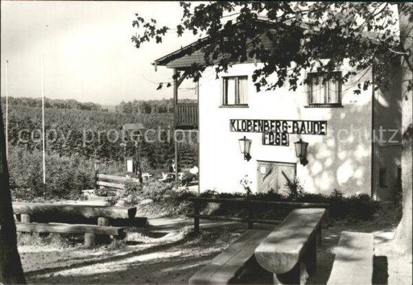 Friedrichsbrunn Harz Klobenbergbaude