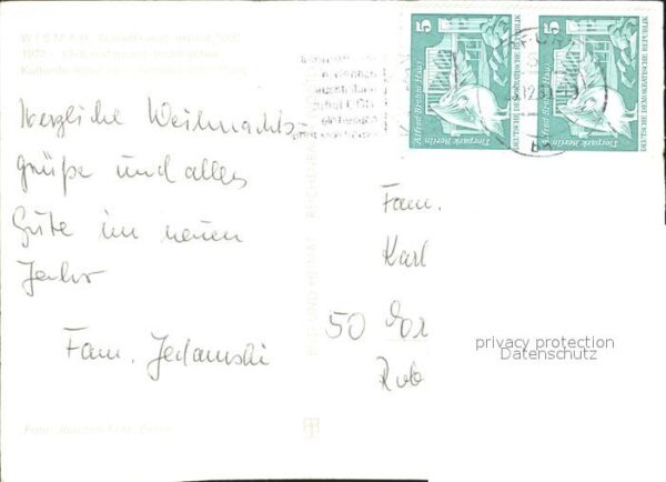 Wismar Mecklenburg Vorpommern Wasserkunst – Bild 2