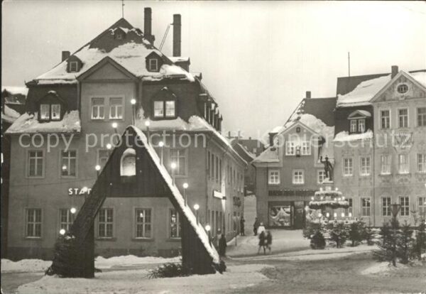 Schneeberg Erzgebirge Weihnachtszeit