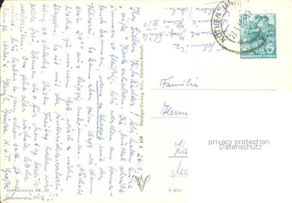 Koethen Anhalt Stadt – Bild 2