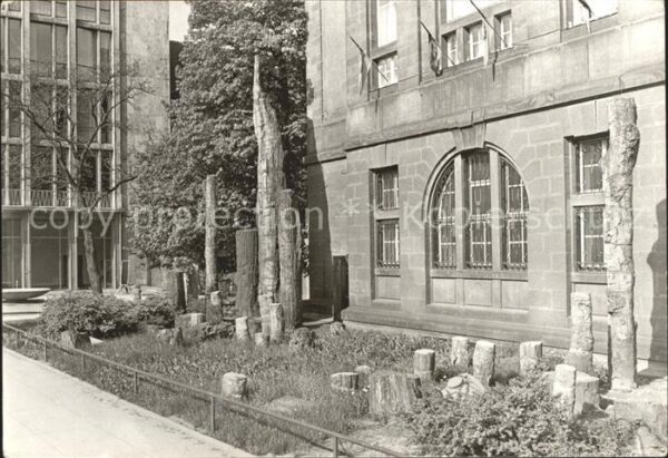 Karl-Marx-Stadt Versteinerter Wald Städtisches Museum