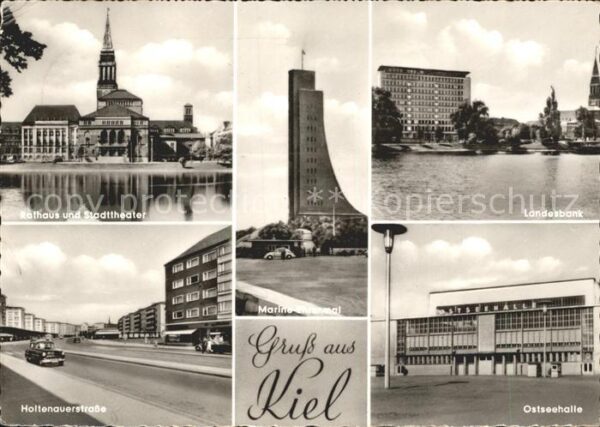 Kiel Landesbank Ostseehalle Rathaus