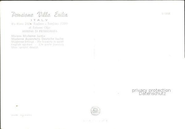 Versilia Marina di Pietrasanta Villa Erika – Bild 2