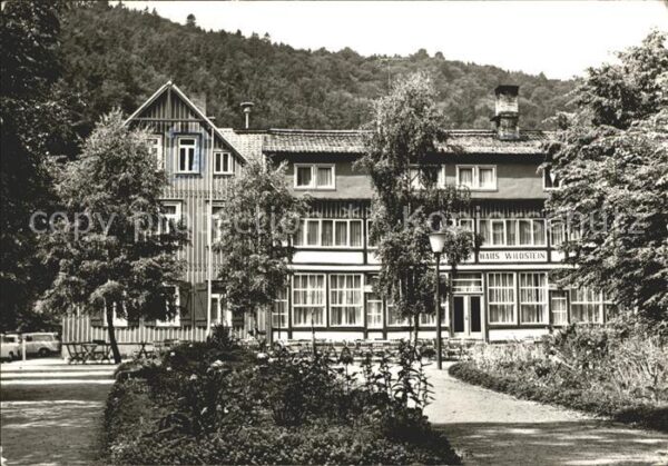 Treseburg Harz FDGB- Erholungsheim Wildstein