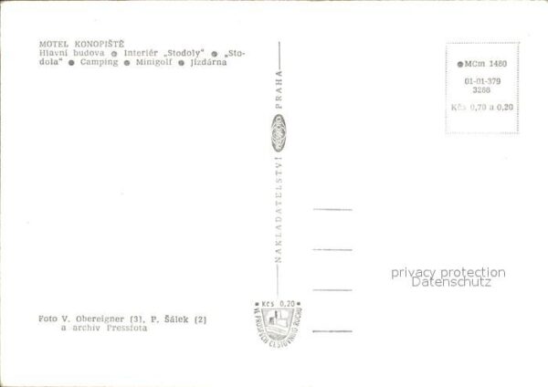 Konopiste Tschechien Motel Camping – Bild 2