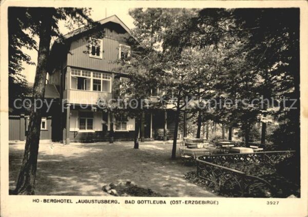 Bad Gottleuba-Berggiesshuebel HO- Berghotel Augustusberg