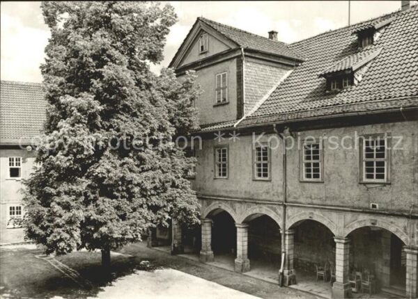 Waltershausen Gotha Schloss Tenneberg Schlosshof