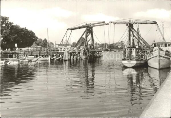 Greifswald Mecklenburg Vorpommern Wiecker Brücke