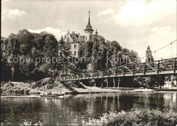 Grimma Gattersburg Hängebrücke