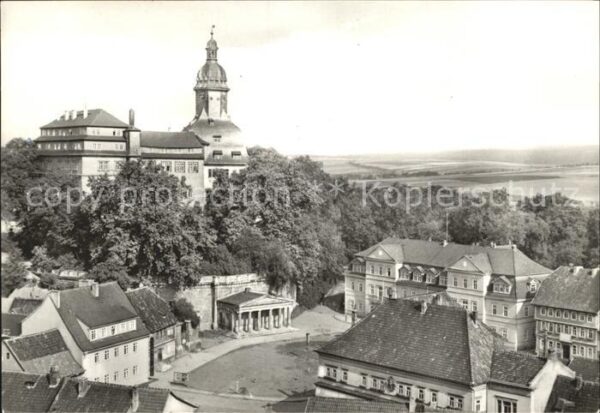 Sondershausen Thueringen Marktplatz Rathaus Schloss