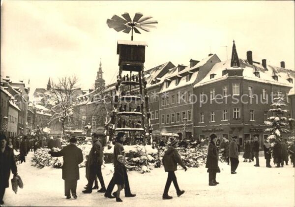 Schneeberg Erzgebirge Markt
