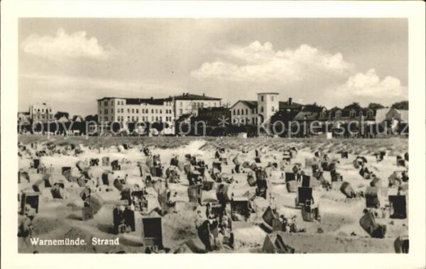 Warnemuende Ostseebad Strand