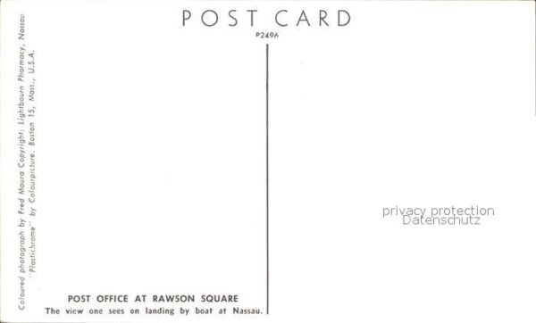 Nassau New Providence Post Office Rawson Square – Bild 2