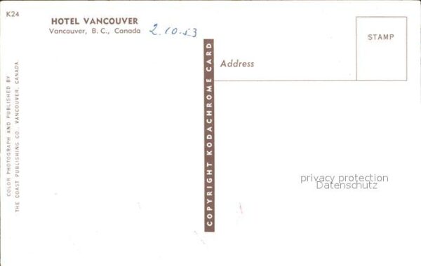 Vancouver British Columbia Hotel Vancouver – Bild 2