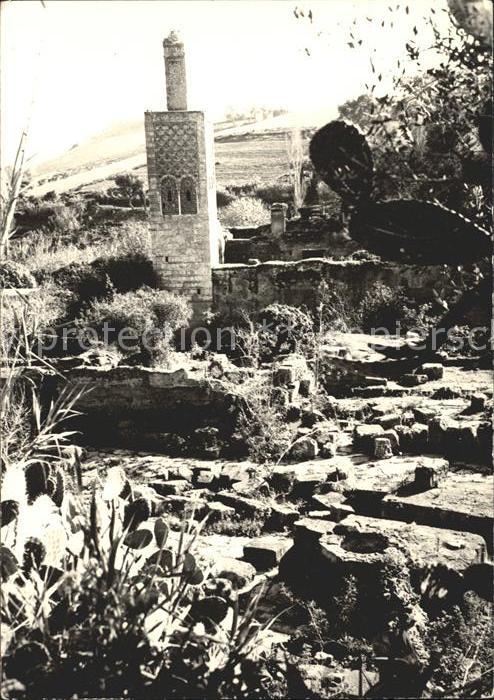 Marokko Maroc Rabat Kirchenruine