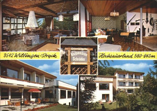 Willingen Sauerland Kurpension Schröder