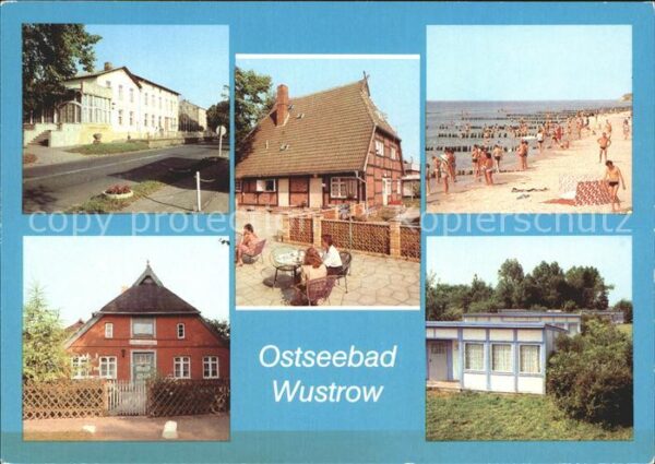 Wustrow Ostseebad Strand Ferienheim Helgoland Cafe Sonnen