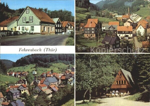 Fehrenbach Thueringer Wald Restaurant Rasthof Waldbaude Werraquell