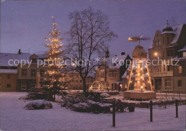 Brand-Erbisdorf Weihnachten Holzpyramide