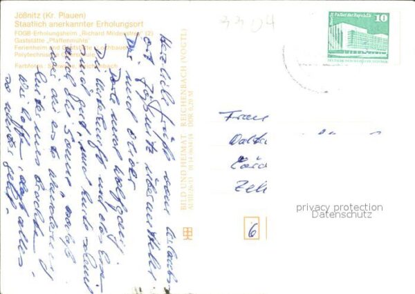 Joessnitz Erholungsheim Richard Mildenstrey Resta – Bild 2
