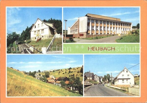 Heubach Thueringen Cafe Heubach FDGB Erholungsheim Hermann