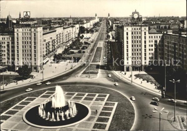Berlin Strausberger Platz Karl-Marx-Allee