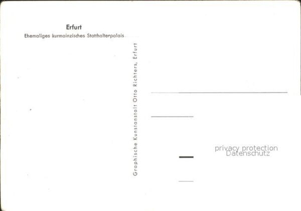 Erfurt ehemaliges kurmainzisches Statthalterpa – Bild 2