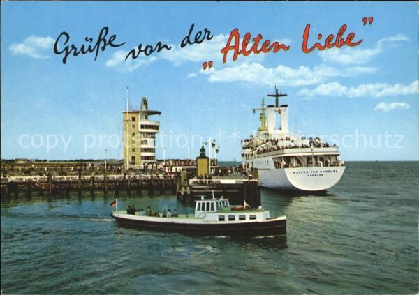 Cuxhaven Nordseebad Alte Liebe Landungsbrücke