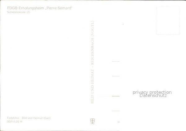 Ferch FDGB Erholungsheim Pierre Semard Schwie – Bild 2