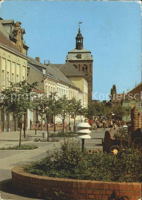 Luckenwalde Boulevard Ernst Thälmann Straße