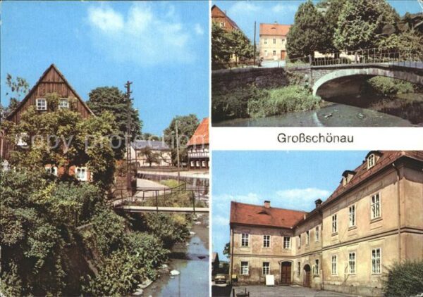 Grossschoenau Sachsen Lausur Mandau Damastmuseum im Kupferhau