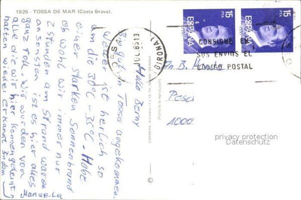 Tossa de Mar Strand Burg – Bild 2