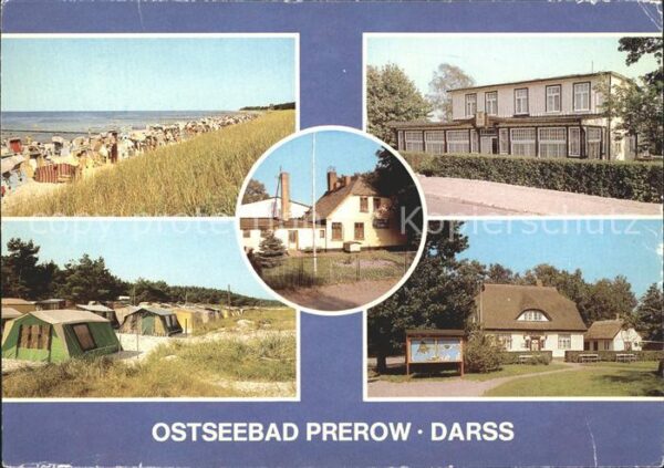 Prerow Ostseebad Caming Strand Ferienheime Am Hafen und