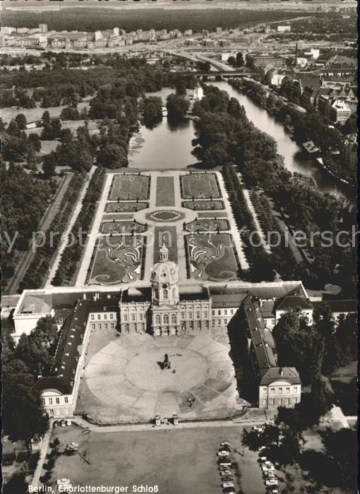 Charlottenburg Fliegeraufnahme Schloß