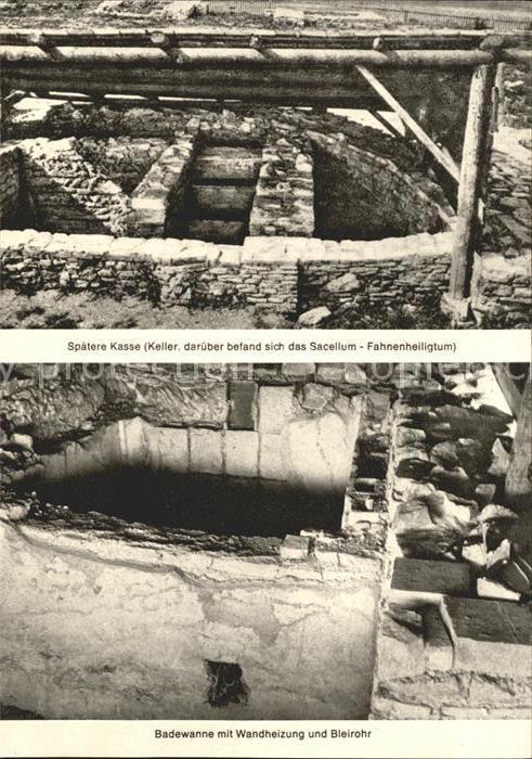 Eining Römer Kastell Abusina Ausgrabungen