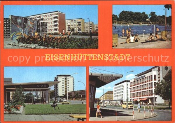 Eisenhuettenstadt Schwimmbad Leninallee Fröbelring