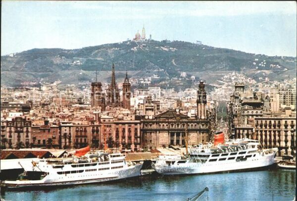 Barcelona Cataluna Hafen Kathedrale