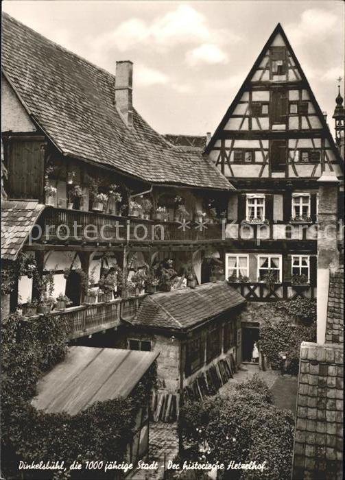 Dinkelsbuehl historischer Hetzelhof