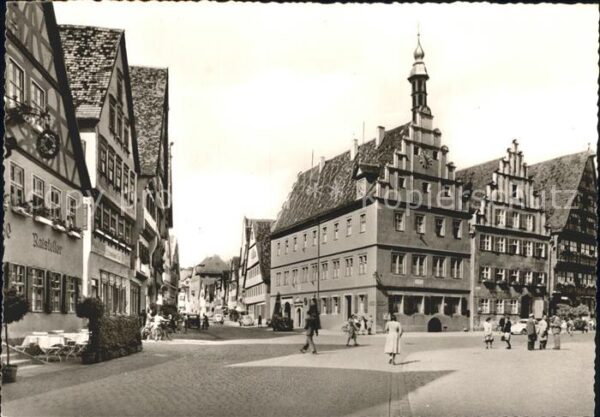 Dinkelsbuehl Marktplatz