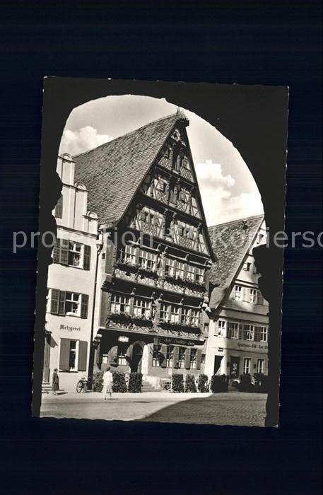 Dinkelsbuehl Deutsches Haus