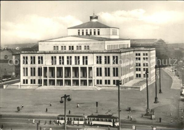Leipzig Opernhaus am Karl Marx Platz
