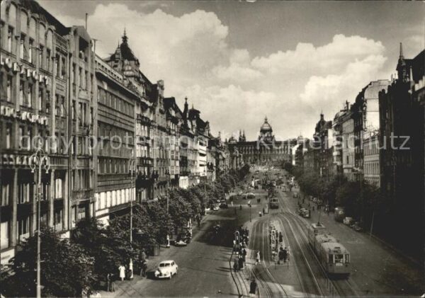 Praha Prahy Prague Wenzelsplatz