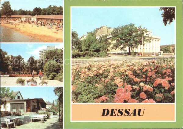 Dessau-Rosslau Strandbad Y-Häuser Jägerklause Landesth