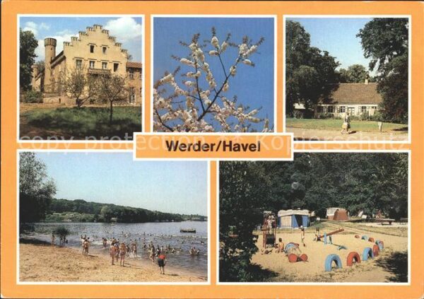 Werder Havel Schloß Petzow Glindower See Camping